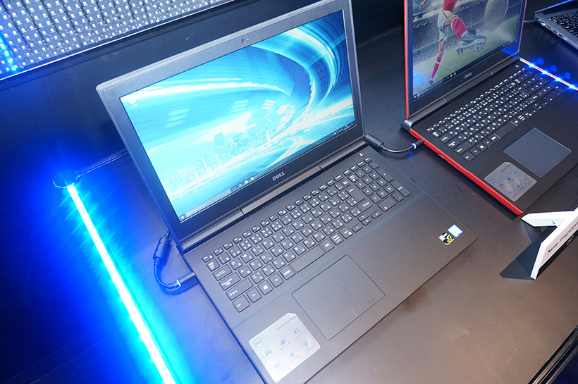 ↑10キー搭載でビジネス用途にも使える「New Inspiron 15 ゲーミング」