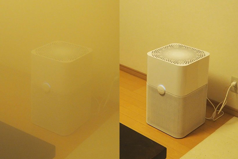 煙もくもくの部屋もこんなにスッキリ!  北欧発「家電っぽくない」空気清浄機の強大なパワーに驚いた