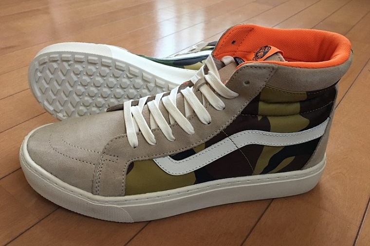 VANSの「スケートハイ」が傘のブランドとコラボ!? 雨の日でもへっちゃらな高級感漂う力作が完成!