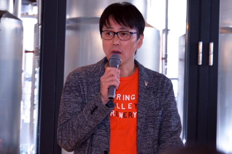 ↑スプリングバレーブルワリー株式会社の和田徹社長