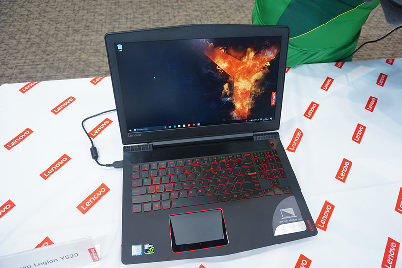 ↑LEGIONブランドの第一弾となる「Legion Y720」