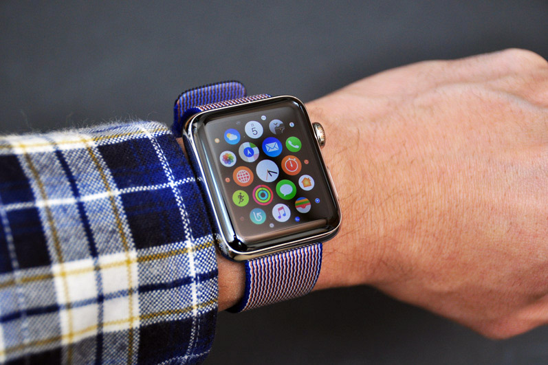 ↑昨年の秋に発売された「Apple Watch Series 2」