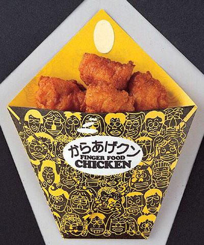 ↑「からあげおやじ」を中心としたユニークな世界観に