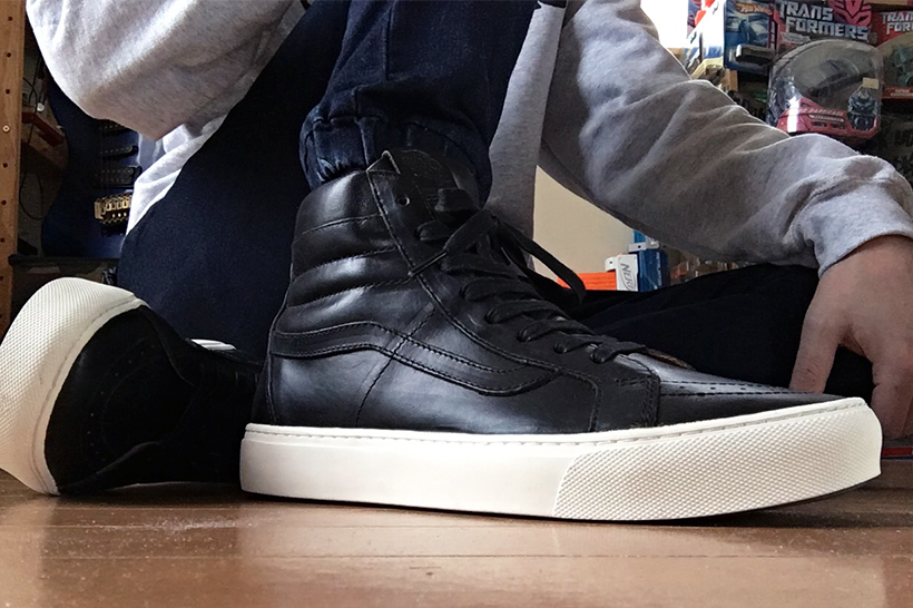 こんなに高級感あふれる「SK8-HI」はこれまでなかった! バンズの定番モデルが上品でワイルドな逸品に