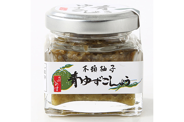 ↑香り高い柚子をじっくり熟成