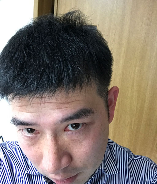 ↑なんだか髪にツヤとハリが出てきたような……