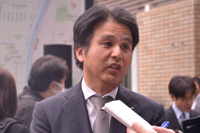 ↑サントリー食品インターナショナル執行役員 沖中直人さん
