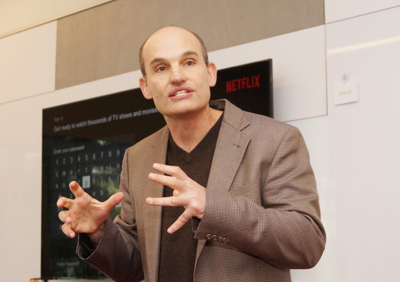 ↑NetflixのVice President Product Innovation　Todd Yellin氏