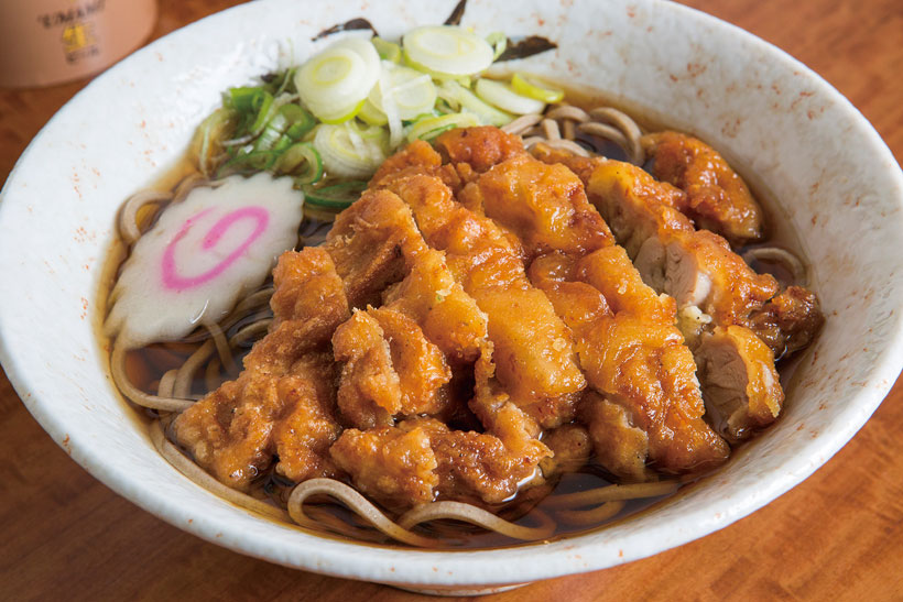 【立ち食いそば】あの看板のない店、そんな名前だったんだ! 中華から揚げ、干し貝柱と中国要素も魅力の三鷹の名店に潜入!