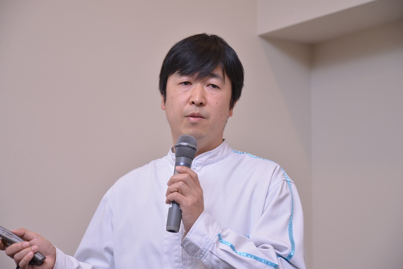 ↑久保田醸造技師長