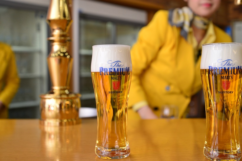 ↑ガイドツアーの所要時間は約70分で、製造工程の見学後に試飲付き。ソフトドリンクもあるので、ビールが飲めない人でも楽しめます