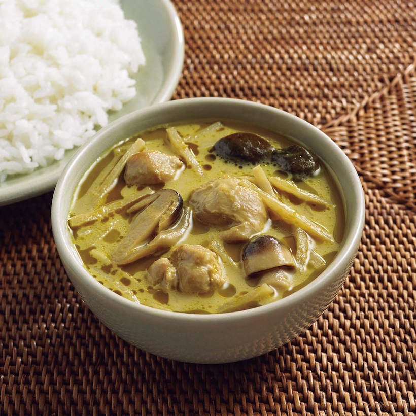 ↑絶妙な辛さの具だくさんカレー