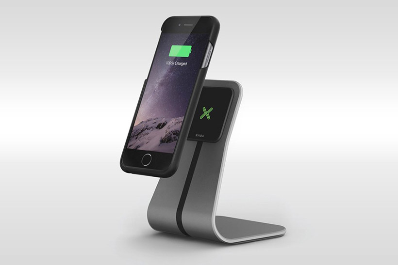 iPhoneの充電が面倒な人にはコレ! 置くだけで充電できるワイヤレス充電器「XVIDA」
