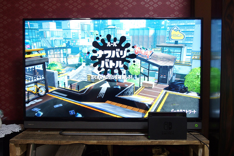 ↑3/25・26のスプラトゥーン2試射会では、日に3回、1時間のお試しプレイができました