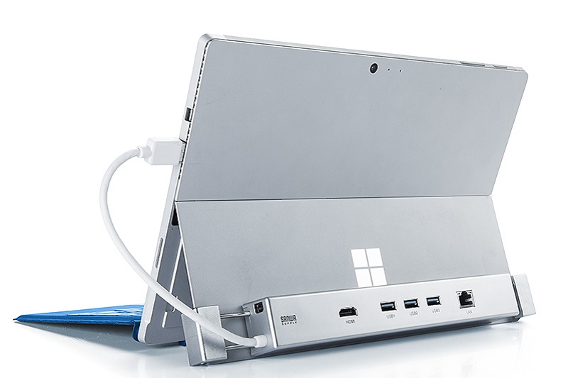 SurfaceのUSBポートが足りないとお嘆きの方必見! 拡張性を強化するドッキングステーション