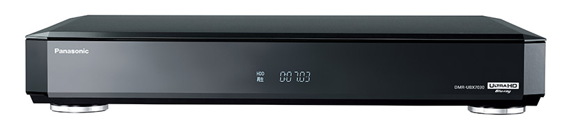 ↑パナソニックのUHD BD対応レコーダー「全自動ディーガDMR-UBX7030」