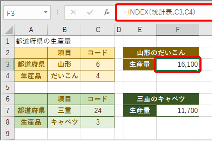 【エクセル】「INDEX関数」を使ったデータ抽出の必見ワザ！せっかく作った表は有効活用すべし!