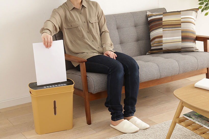 職場や家庭の情報漏えいを防ぐ! 細密カットで機密性を高めたシュレッダー