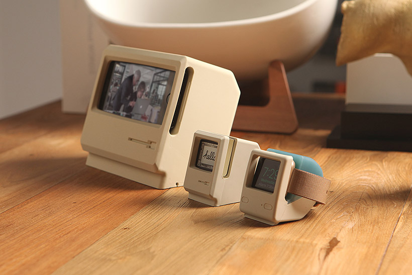 Apple WatchをiMac G3風にディスプレイできる充電スタンド「W4 STAND」