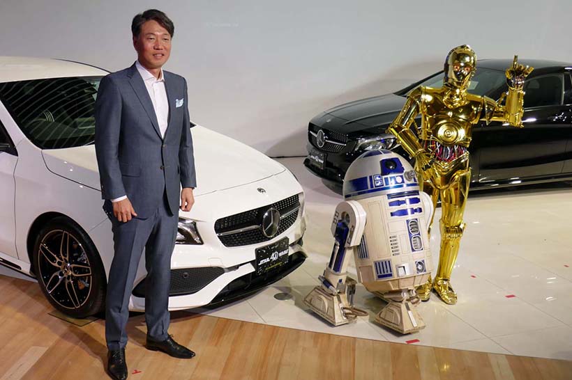 【スター・ウォーズの日】公開40周年を記念した限定モデル「メルセデス・ベンツCLA 180　STAR WARS Edition」登場