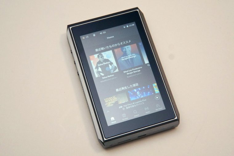 ↑Spotifyのプレミアム・アカウントを持っていればストリーミング再生が楽しめる