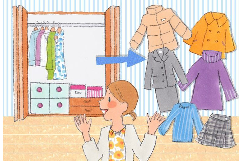 冬物の洗濯と保管におすすめの 「宅配クリーニング」とは？ 長期保管でクローゼットや押入れが広々使えます