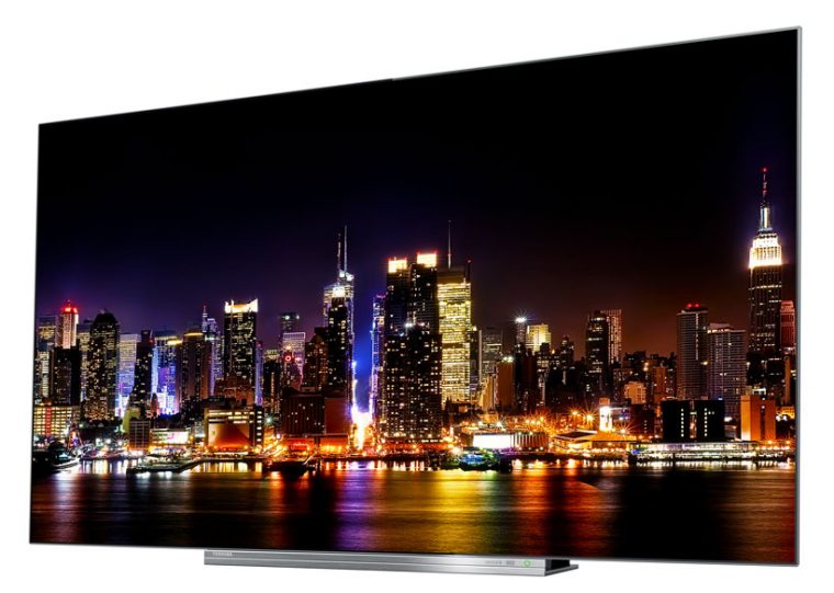 ↑東芝の4K有機ELテレビ「レグザ55X910」