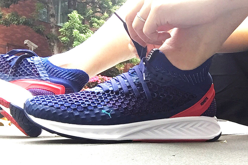 どこでも「靴ひもを通せる」革命的シューズ! PUMA「NETFIT」でランニングは変わる