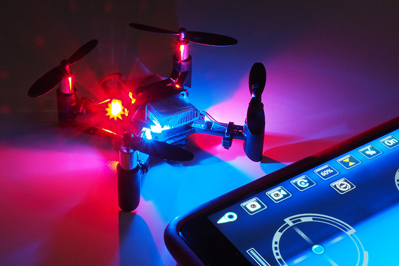 自分で作って飛ばせるドローンキット「LIVE CAM DRONE ASSEMBLYKIT」は子どもの工作にもオススメ!
