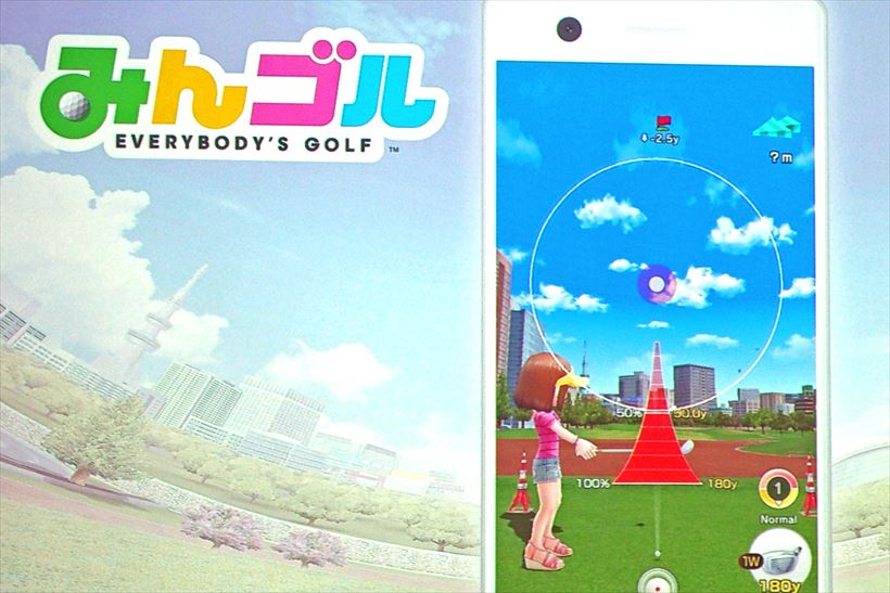 事前登録10万人突破! 「みんなのGOLF」がスマホアプリ「みんゴル」になって新登場