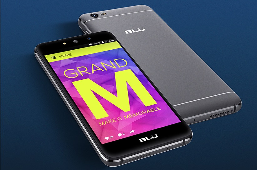 なんと税込7980円! 米国の人気ブランドBLUの3G専用スマホ「GRAND M」が上陸