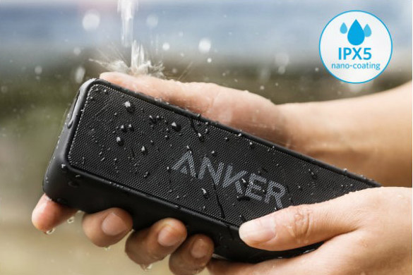 Amazonランキング1位の人気BTスピーカーがパワーアップ! 防水対応になった「Anker SoundCore 2」