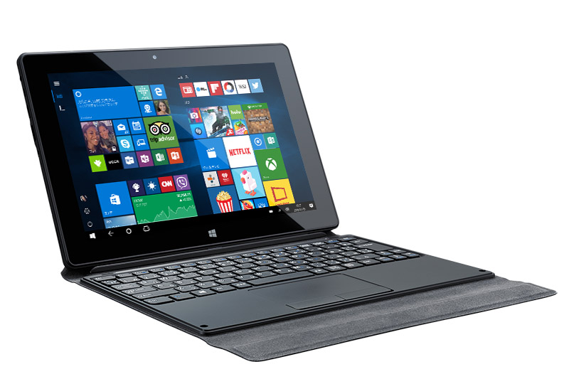 キーボード付きで3万9800円! 2wayで使えるお値打ちWindowsタブレット「MT-WN1003」