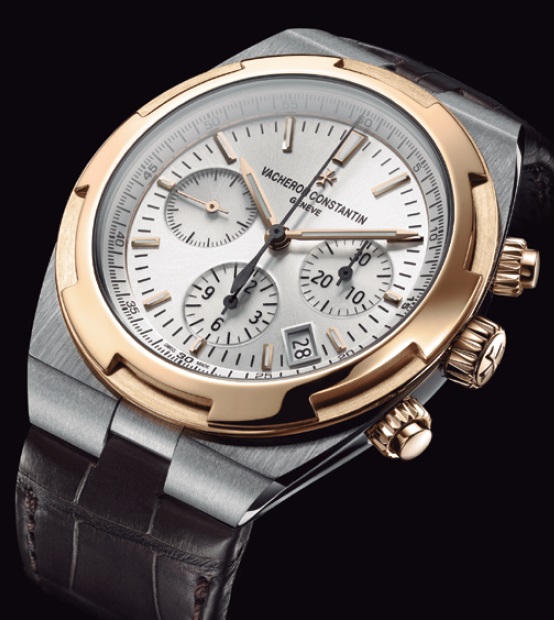↑VACHERON　CONSTANTIN「オーヴァーシーズ・クロノグラフ」378万円/Ref.5500V/000M-B074/自動巻き/150m防水/直径42.5㎜、厚さ13.7㎜