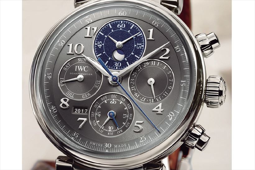 【2017新作ウオッチ】IWCの革新的コレクション「ダ・ヴィンチ」のクラシックケースがカムバック！