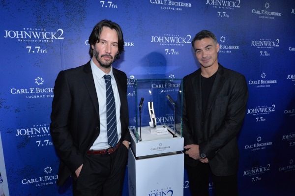 キアヌ・リーブスの腕を飾るモデルとは!? カール F. ブヘラと映画「ジョン・ウィック」が再び共演！　