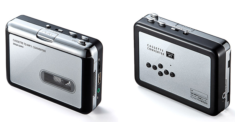 ↑サンワダイレクト「カセットテープ変換プレーヤー 400-MEDI016」(販売価格:5480円)