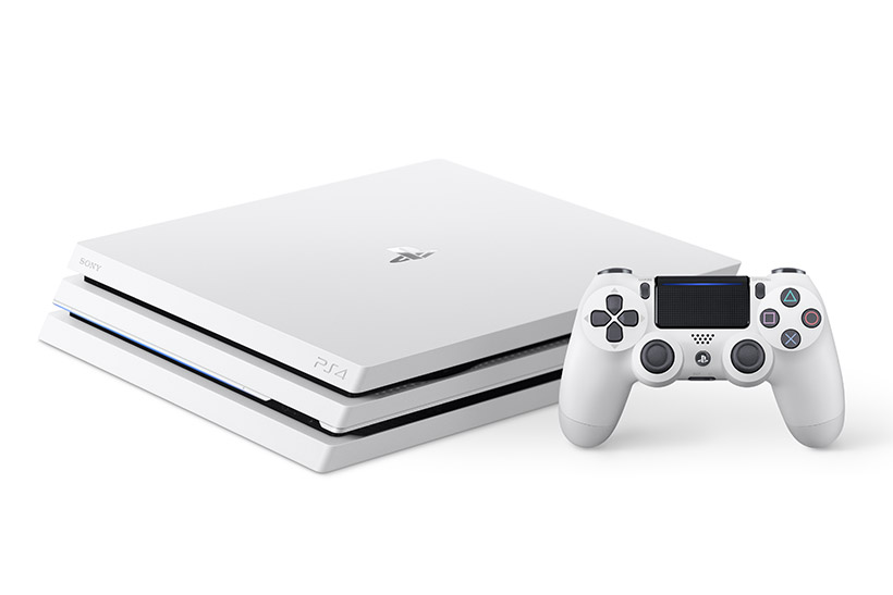 PS4 Proに初のカラバリ「グレイシャー・ホワイト」登場! 9月6日より国内販売スタート
