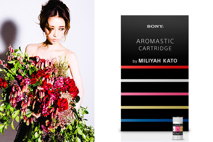 挑戦、無垢、恍惚……加藤ミリヤの世界観を5つの香りで表現したソニー「AROMASTIC」限定カートリッジ