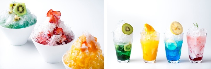 オーストラリア産アンガス牛とイタリア産ホエー豚の2種のお肉と野菜が食べ放題&飲み放題(時間制限あり・ランチで大人4800円)など太っ腹。ドリンクはビールやサワーなど王道のほか、飲み放題メニューとは別にかき氷サワーなども。浴衣で来店すると500円引き、のサービスもあり