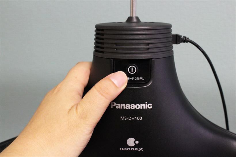 ↑操作方法は、電源ボタンを押すだけと非常にカンタン