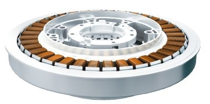 ↑「S-DDモーター」イメージ。騒音の原因となるギアやベルトがなく、運転音や振動が抑制できます