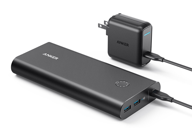 MacBookもフルスピード充電! さらに高速充電が可能になったAnkerのモバイルバッテリー