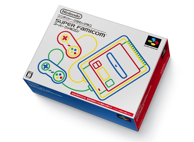 ミニスーファミのパッケージです。これも当時のスーファミのパッケージを模しています