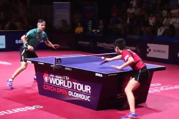 14歳とは思えないプレーを見よ! 卓球の張本智和、史上最年少でツアー初優勝