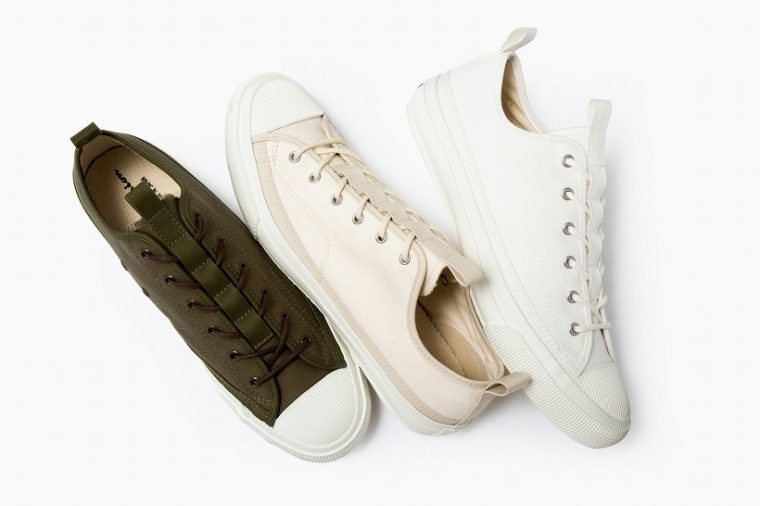 ↑ROCHESTER LO BS/1万4904円 カラー:White、Ivory、Olive サイズ:23~29㎝(1㎝刻み) MADE IN JAPAN