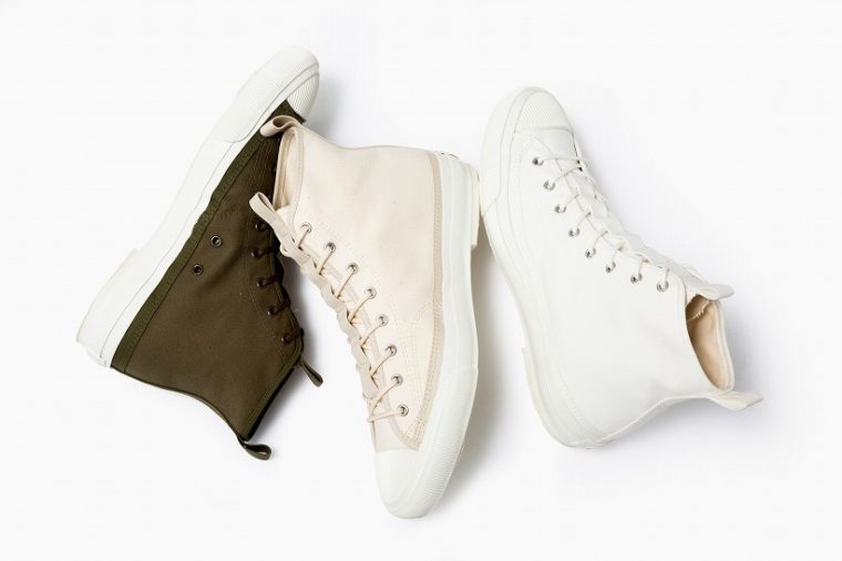 ↑ROCHESTER HI BS/1万5984円 カラー:White、Ivory、Olive サイズ:23~29㎝(1㎝刻み) MADE IN JAPAN