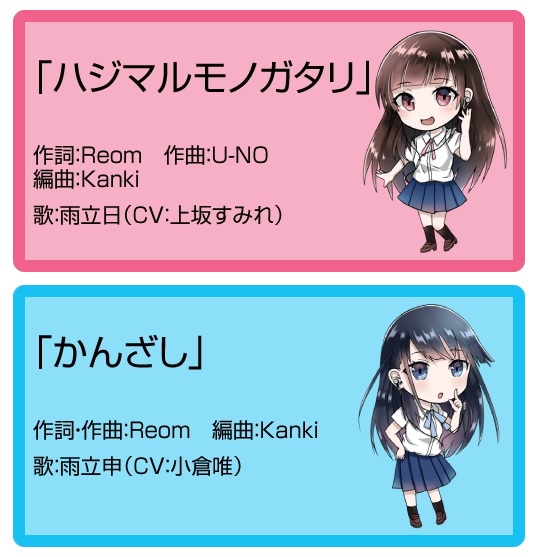 ↑封入される楽曲