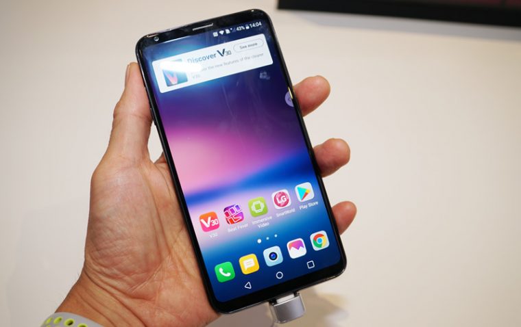 ↑遂にMQA対応も実現したハイレゾスマホ「LG V30」