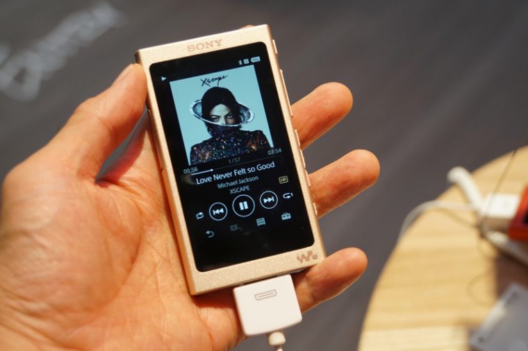 ↑エントリーモデル「NW-A40」